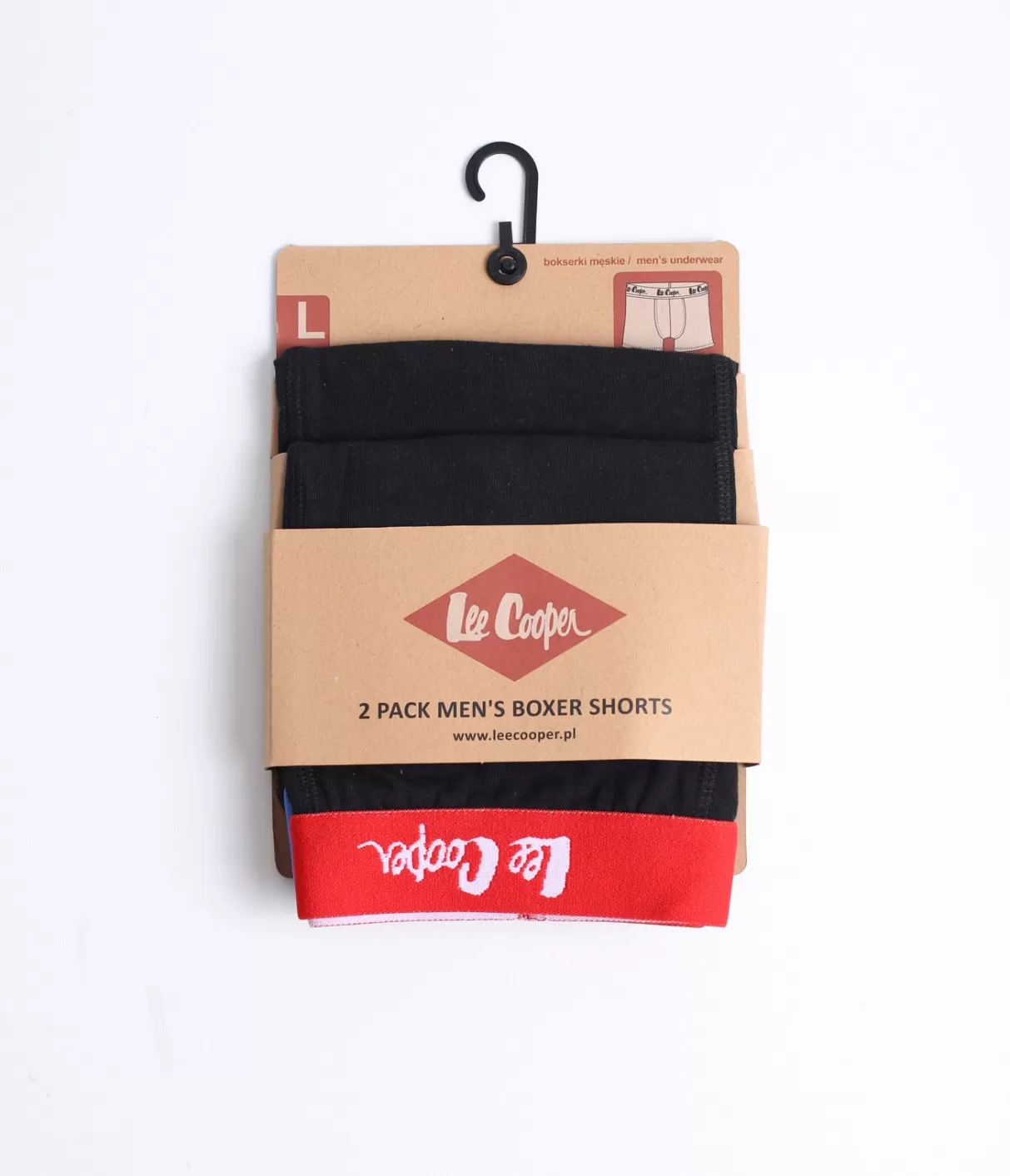 Bokserki 2-pak DUOBOX 9543 BLACK BLACK-Lee Cooper Sale