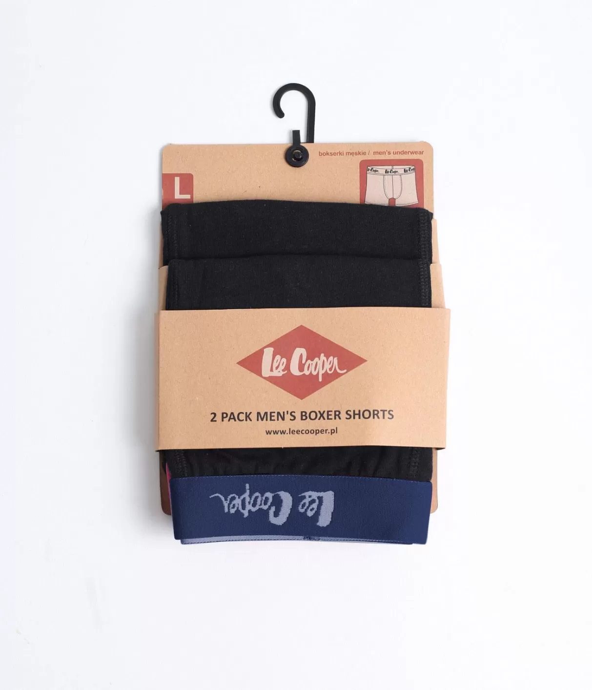 Bokserki 2-pak DUOBOX 9646 PURPLE BLUE-Lee Cooper Sale