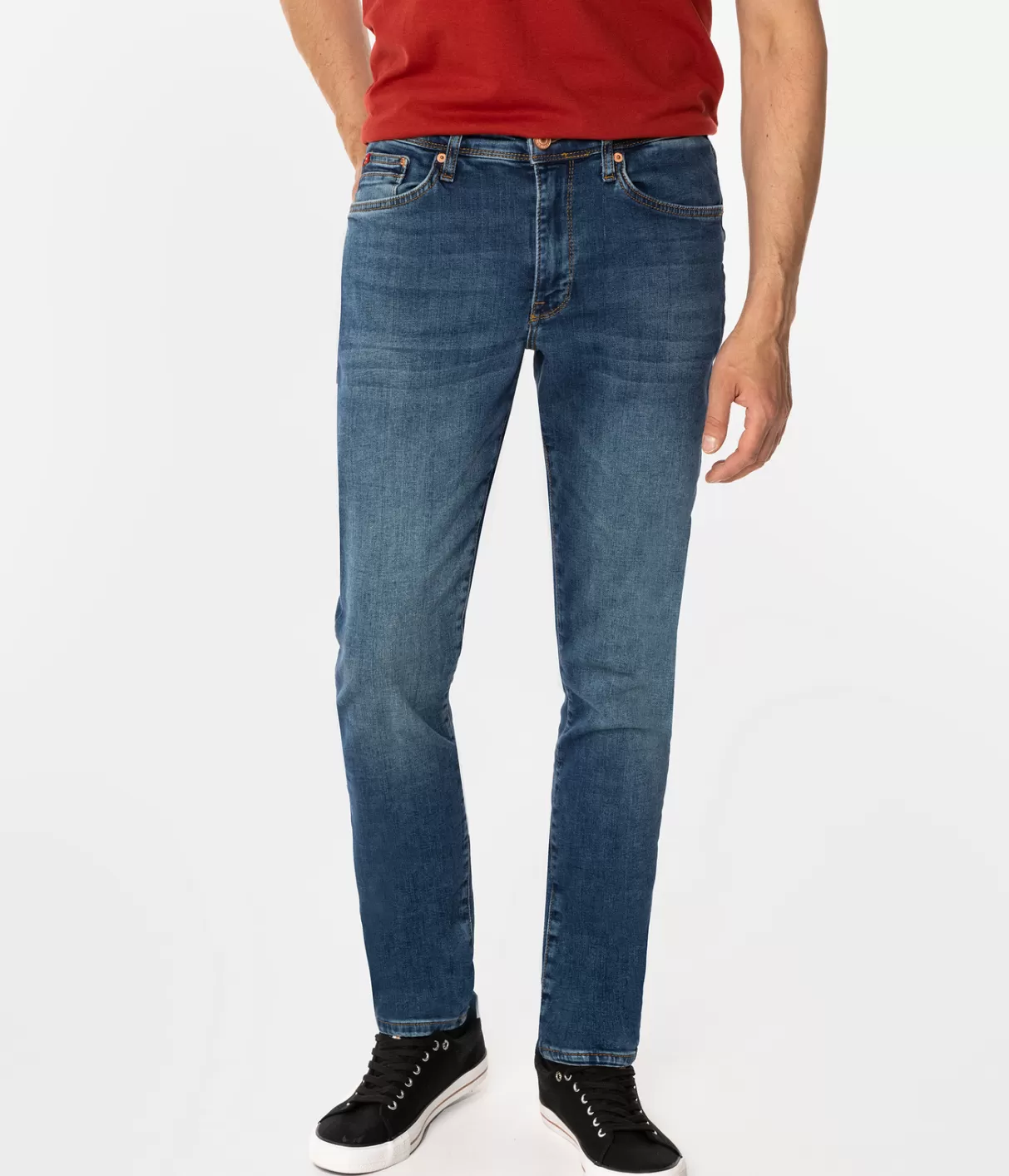 Jeansy męskie skinny JEFF 1079 DARK USED-Lee Cooper Flash Sale