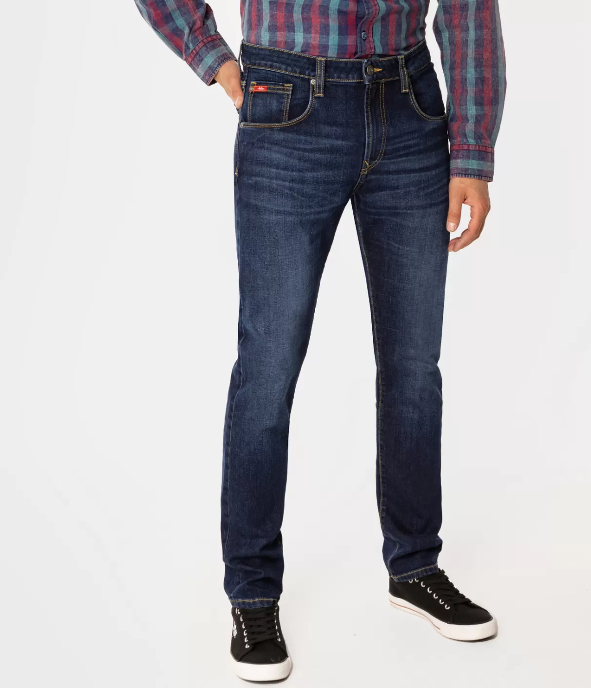 Jeansy męskie slim NORRIS 2424 DARK USED-Lee Cooper Outlet