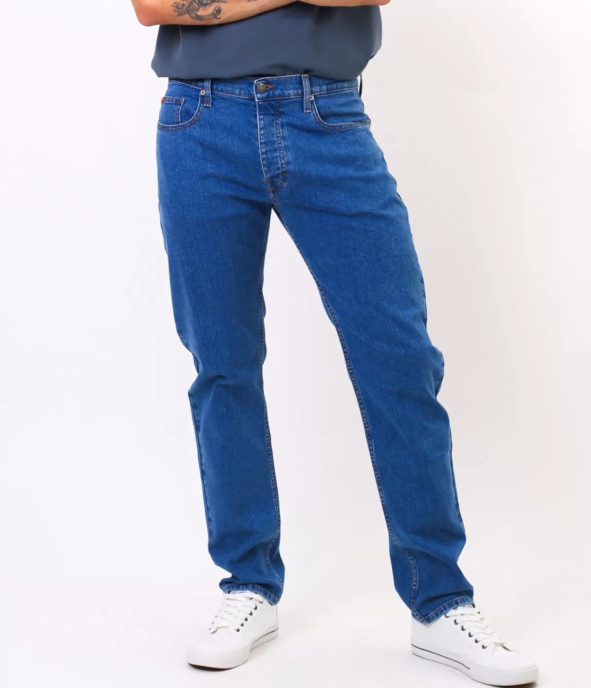 Jeansy męskie tapered ARTUR SEVRAN STONE-Lee Cooper Online