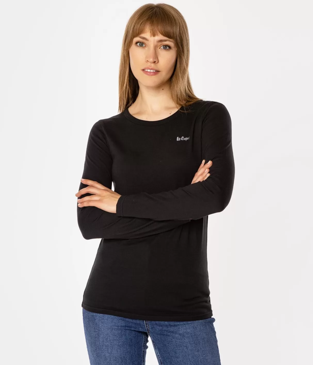 Longsleeve damski HELIA 1010 BLACK-Lee Cooper Flash Sale