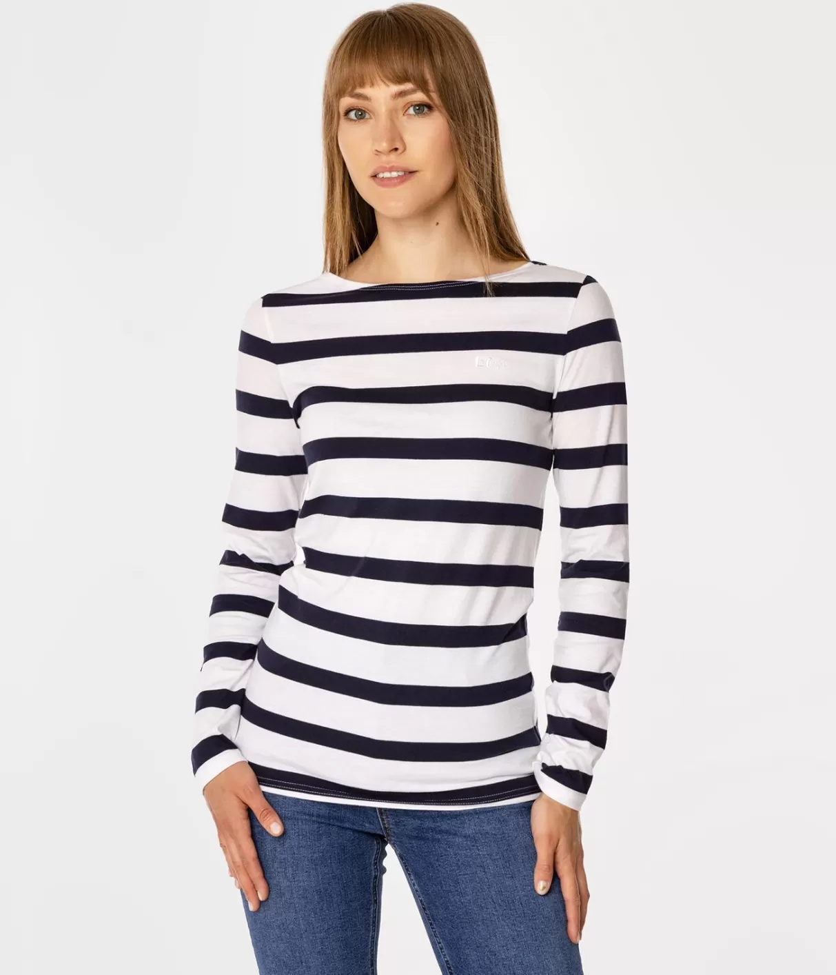 Longsleeve damski w paski HILARY 6040 STRIPES-Lee Cooper Cheap