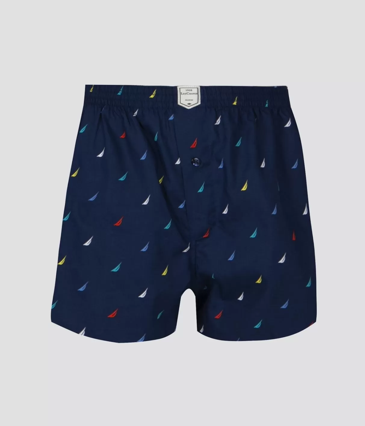 Luźne bokserki 2-pak BOX24 0004 YELLOW NAVY-Lee Cooper Hot