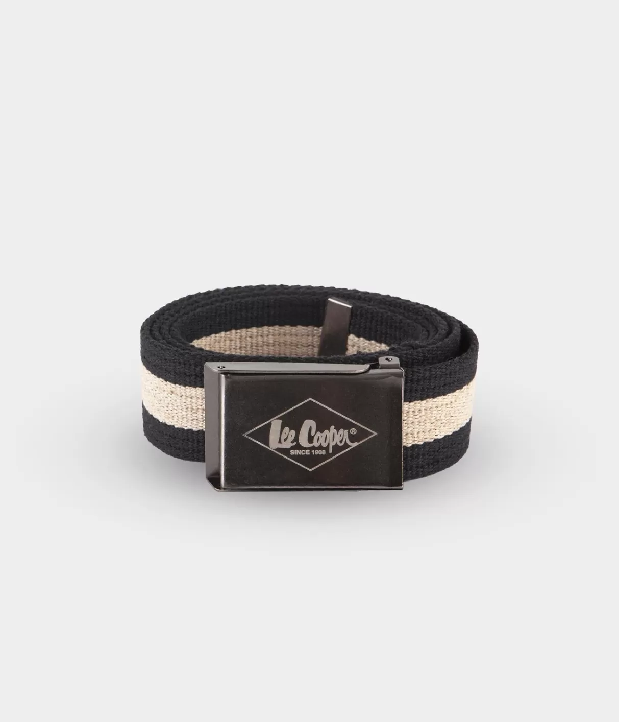 Parciany pasek z klamrą LCJ022 NERO SABIA-Lee Cooper New