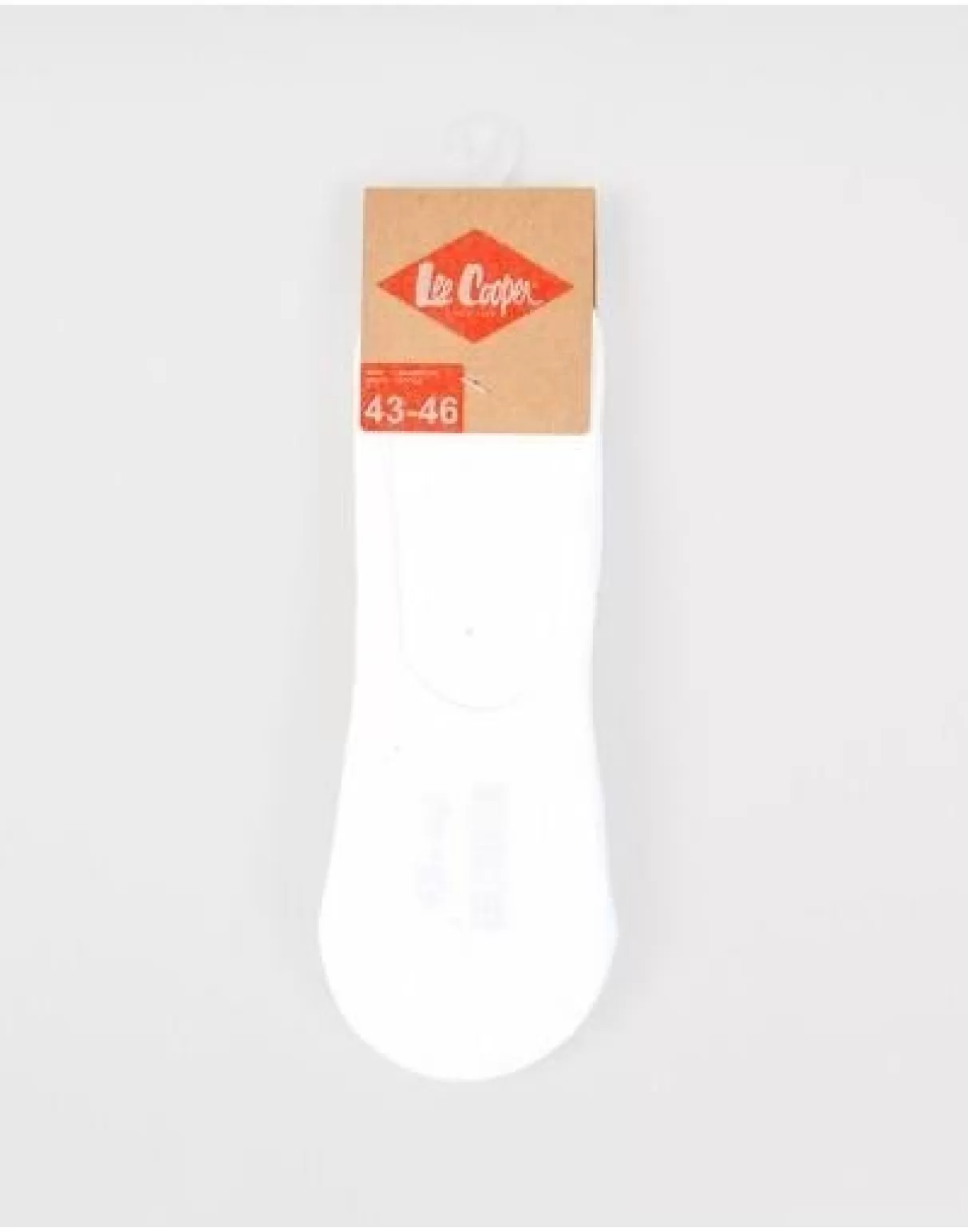 Skarpetki stopki balerinki białe 3-pak INVSOCKS 1802 WHITE-Lee Cooper Hot