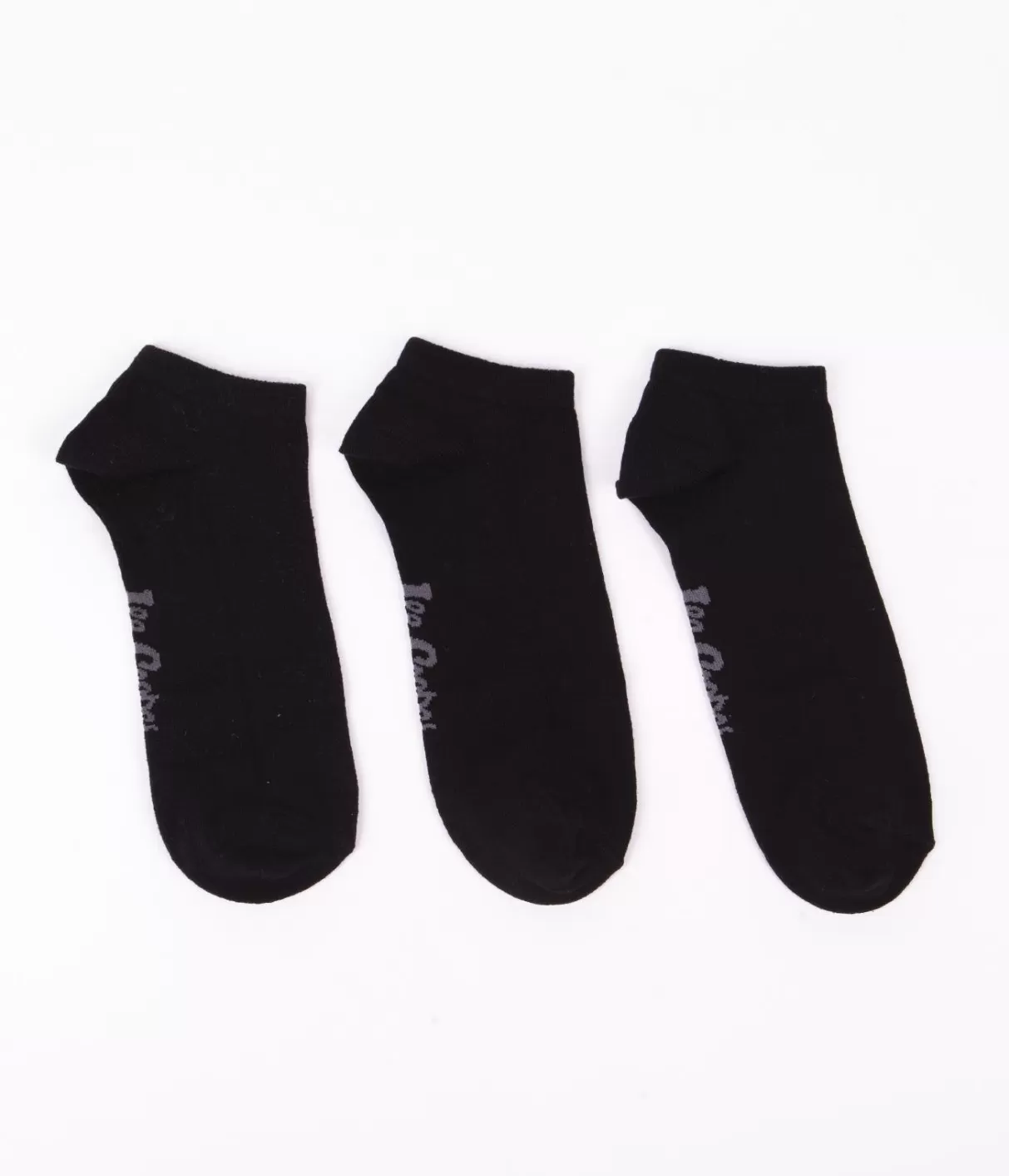 Skarpety stopki czarne 3-pak SNESOCKS 0733 BLACK-Lee Cooper Discount