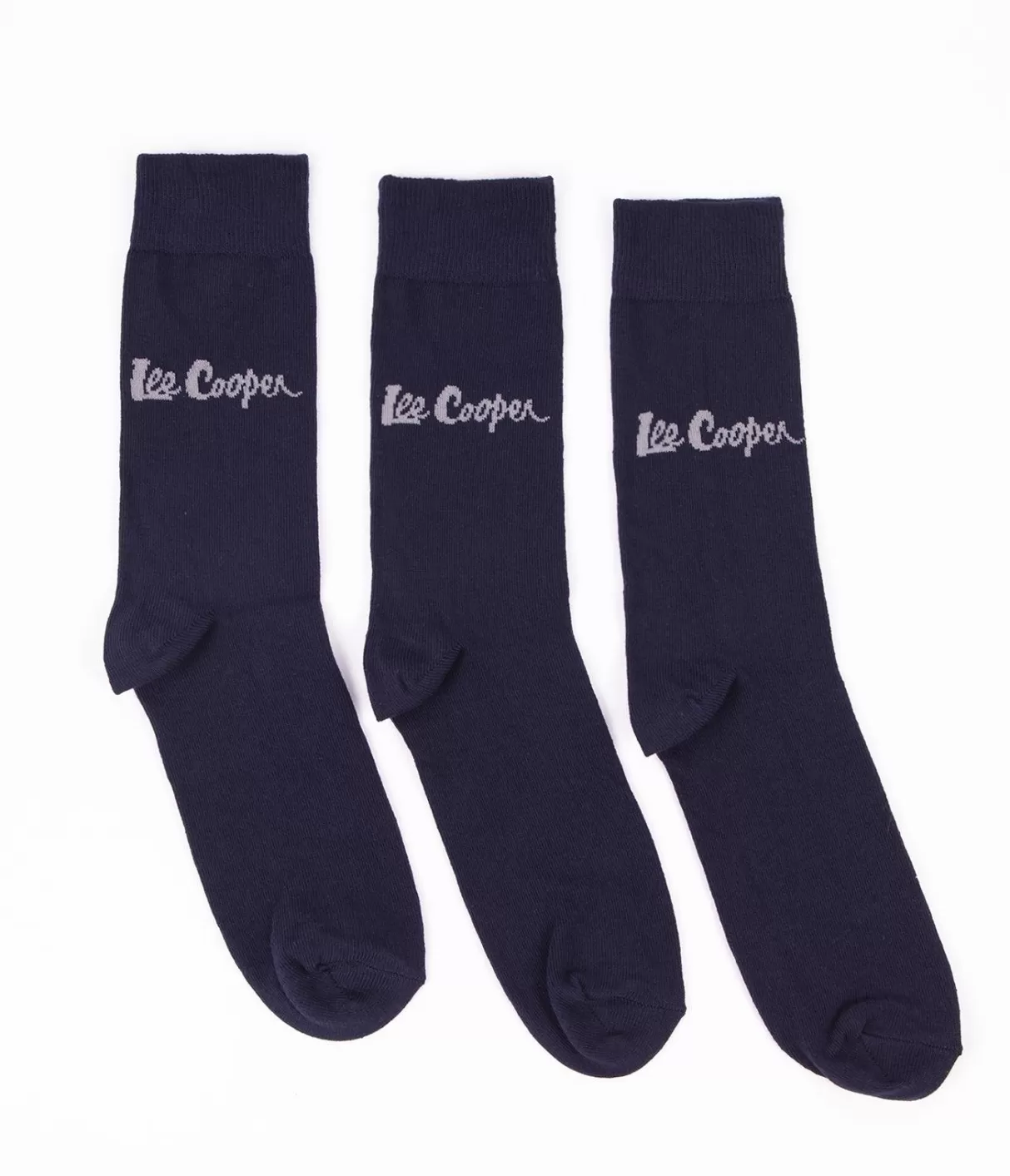 Skarpety za kostkę granatowe 3-pak ANKSOCKS 0726 NAVY-Lee Cooper Best Sale