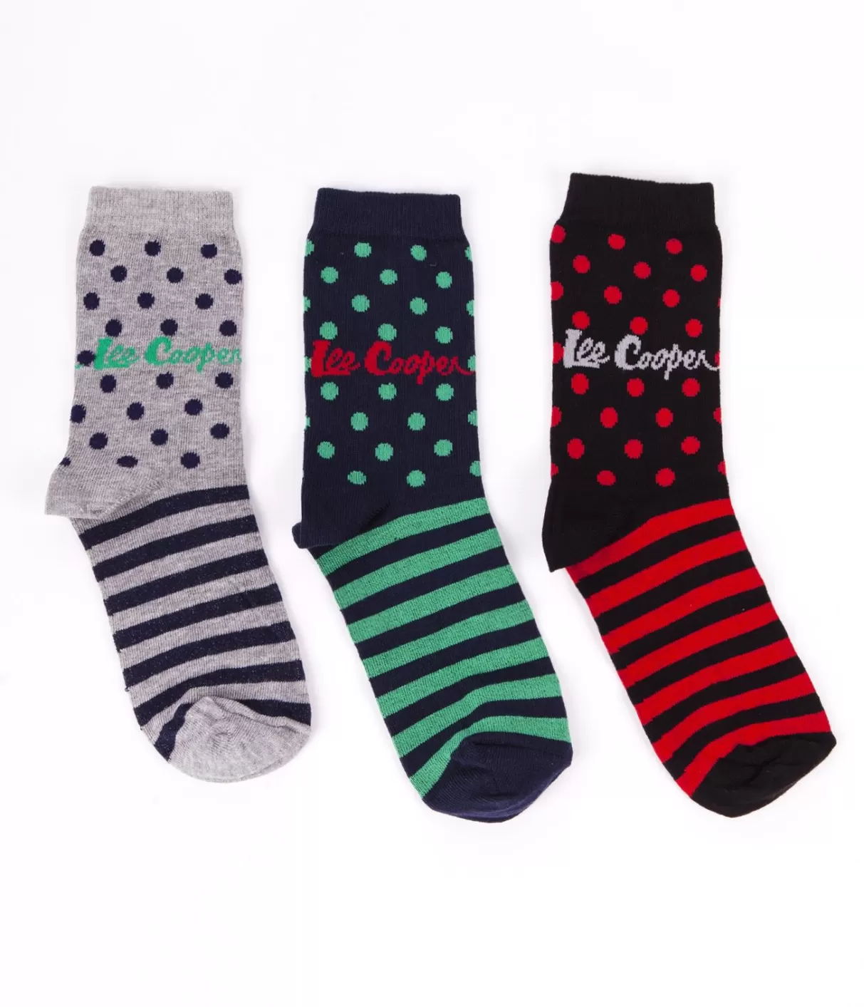 Skarpety za kostkę 3-pak SNESOCKS 1099 GIFT1-Lee Cooper Hot