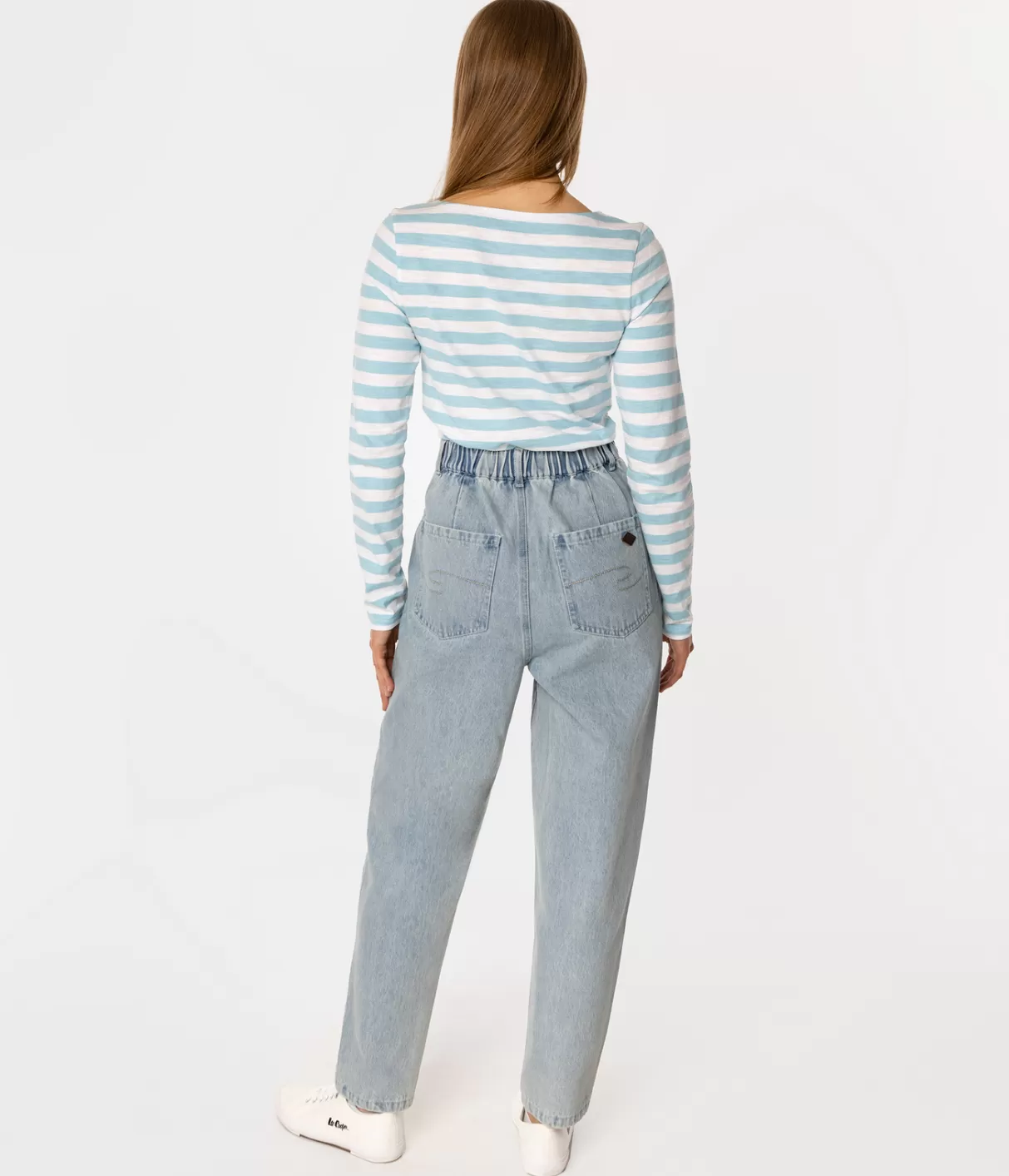 Spodnie damskie mom jeans MOLI 1111 BRUSHED USED-Lee Cooper Outlet