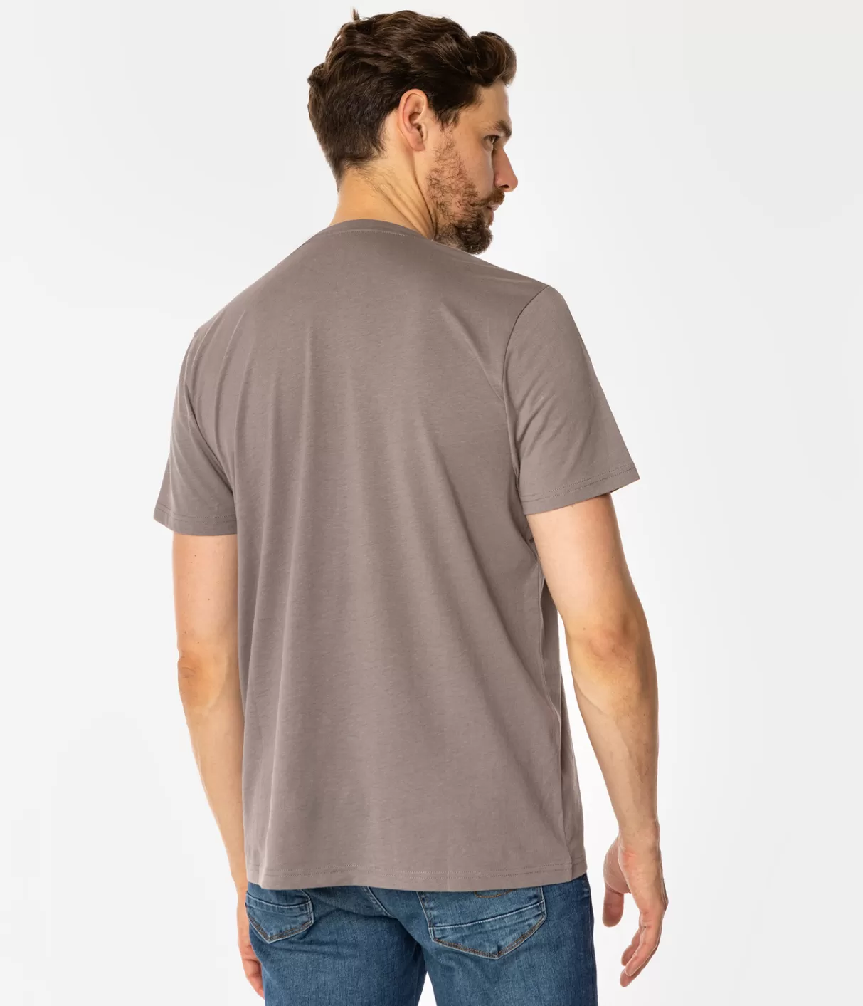 TSHIRT M HENLEY2 4587 DECEMBER SKY-Lee Cooper Online