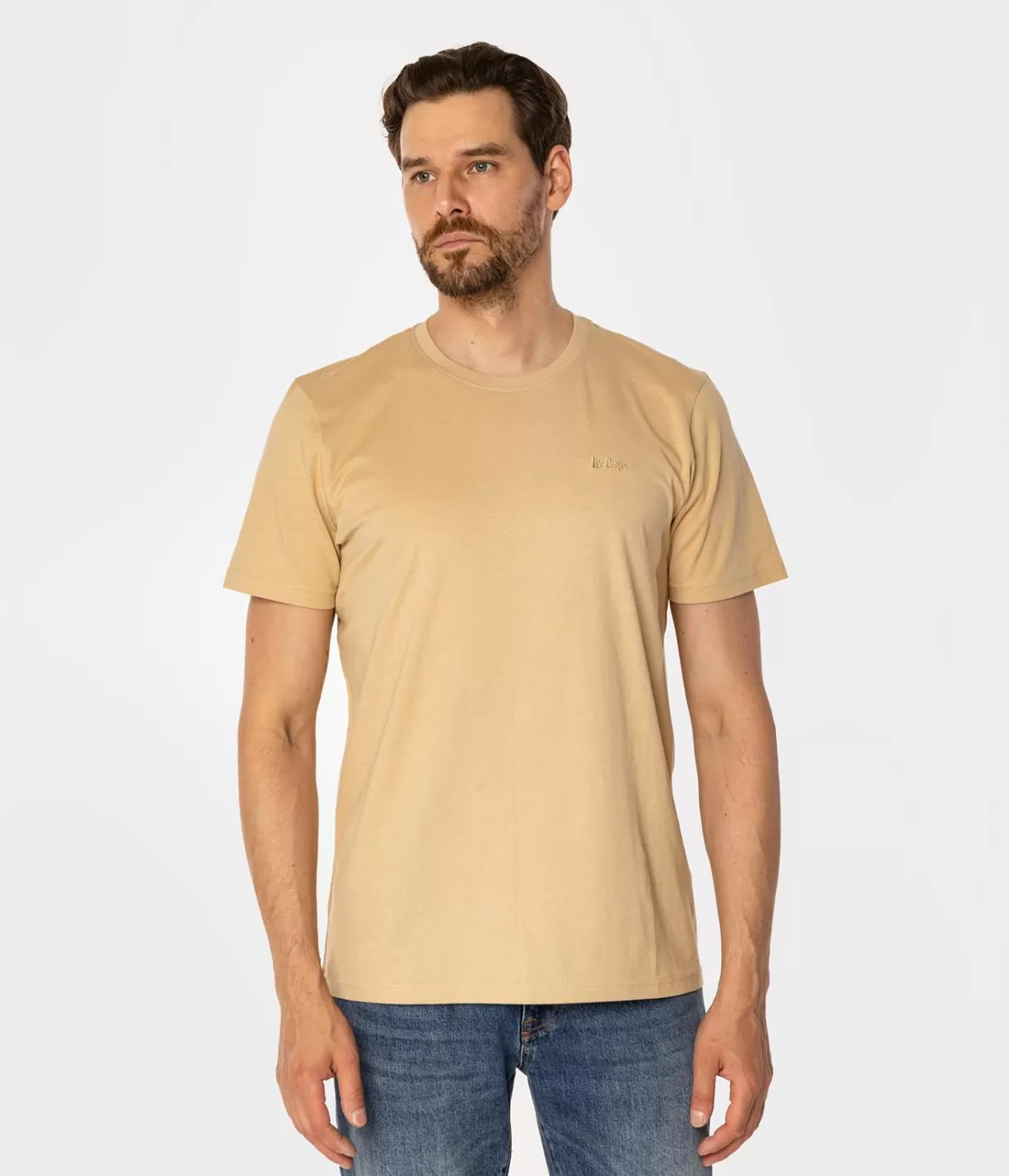 TSHIRT M OBUTCH 1875 WARM SAND-Lee Cooper Cheap